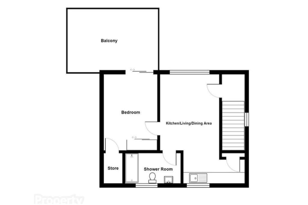 Skippingstone Beach Loft With Amazing Sea Views Bangor  Exterior photo
